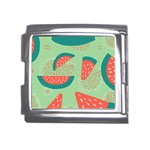 Watermelon Dots Summer Pattern Mega Link Italian Charm (18mm)