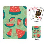 Watermelon Dots Summer Pattern Playing Cards Single Design (Rectangle)