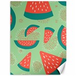 Watermelon Dots Summer Pattern Canvas 36  x 48 