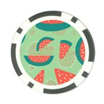 Watermelon Dots Summer Pattern Poker Chip Card Guard