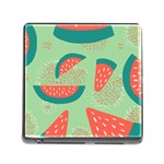 Watermelon Dots Summer Pattern Memory Card Reader (Square 5 Slot)