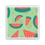 Watermelon Dots Summer Pattern Memory Card Reader (Square)