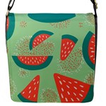 Watermelon Dots Summer Pattern Flap Closure Messenger Bag (S)