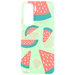 Watermelon Dots Summer Pattern Samsung Galaxy S24 Plus 6.7 Inch Black TPU UV Case