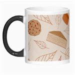 Leaves Cake Cookies Pattern Morph Mug