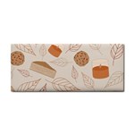 Leaves Cake Cookies Pattern Hand Towel