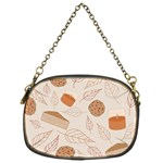 Leaves Cake Cookies Pattern Chain Purse (One Side)