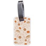 Leaves Cake Cookies Pattern Luggage Tag (two sides)