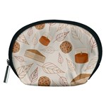 Leaves Cake Cookies Pattern Accessory Pouch (Medium)