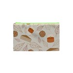 Leaves Cake Cookies Pattern Cosmetic Bag (XS)