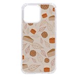 Leaves Cake Cookies Pattern iPhone 14 Pro Max TPU UV Print Case