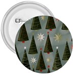 Christmas Trees Pattern 3  Buttons