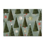 Christmas Trees Pattern Sticker A4 (10 pack)