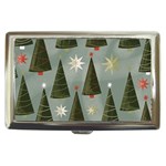 Christmas Trees Pattern Cigarette Money Case