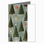 Christmas Trees Pattern Greeting Card