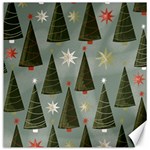 Christmas Trees Pattern Canvas 20  x 20 