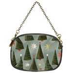 Christmas Trees Pattern Chain Purse (Two Sides)