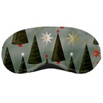 Christmas Trees Pattern Sleep Mask