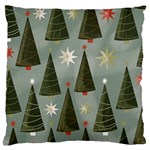 Christmas Trees Pattern Large Cushion Case (Two Sides)