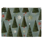 Christmas Trees Pattern Cosmetic Bag (XXL)