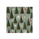 Christmas Trees Pattern Satin Bandana Scarf 22  x 22 