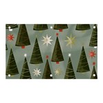 Christmas Trees Pattern Banner and Sign 5  x 3 