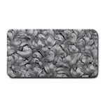 Silver Blossom Elegance Print (AI+Human) Medium Bar Mat