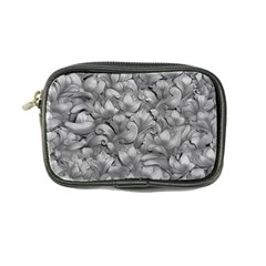 Silver Blossom Elegance Print (AI+Human) Coin Purse from ArtsNow.com Front