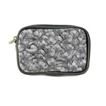 Silver Blossom Elegance Print (AI+Human) Coin Purse