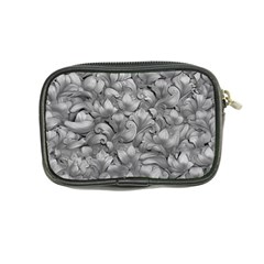 Silver Blossom Elegance Print (AI+Human) Coin Purse from ArtsNow.com Back