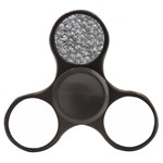 Silver Blossom Elegance Print (AI+Human) Finger Spinner