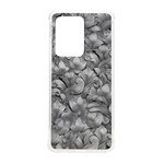 Silver Blossom Elegance Print (AI+Human) Samsung Galaxy S20 Ultra 6.9 Inch TPU UV Case