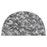 Silver Blossom Elegance Print (AI+Human) Anti Scalding Pot Cap