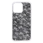 Silver Blossom Elegance Print (AI+Human) iPhone 14 Pro Max TPU UV Print Case