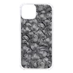 Silver Blossom Elegance Print (AI+Human) iPhone 13 TPU UV Print Case