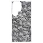 Silver Blossom Elegance Print (AI+Human) Samsung Galaxy S24 Plus 6.7 Inch TPU UV Case