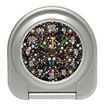 Pearls and stones Travel Alarm Clock