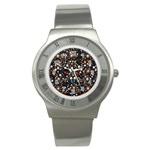 Pearls and stones Stainless Steel Watch