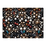 Pearls and stones Two Sides Premium Plush Fleece Blanket (Mini)