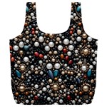 Pearls and stones Full Print Recycle Bag (XXL)