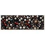 Pearls and stones Banner and Sign 12  x 4 