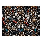 Pearls and stones Premium Plush Fleece Blanket (Large)