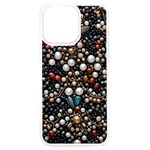 Pearls and stones iPhone 15 Pro Max TPU UV Print Case