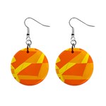 Pattern Abstract Triangle Simple Mini Button Earrings