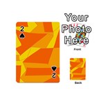 Pattern Abstract Triangle Simple Playing Cards 54 Designs (Mini)