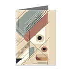 Boho Abstract Architecture Mini Greeting Card