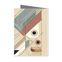 Boho Abstract Architecture Mini Greeting Cards (Pkg of 8) from ArtsNow.com Left