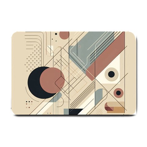 Boho Abstract Architecture Small Doormat from ArtsNow.com 24 x16  Door Mat