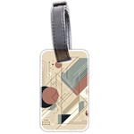 Boho Abstract Architecture Luggage Tag (two sides)