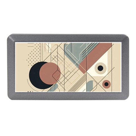 Boho Abstract Architecture Memory Card Reader (Mini) from ArtsNow.com Front